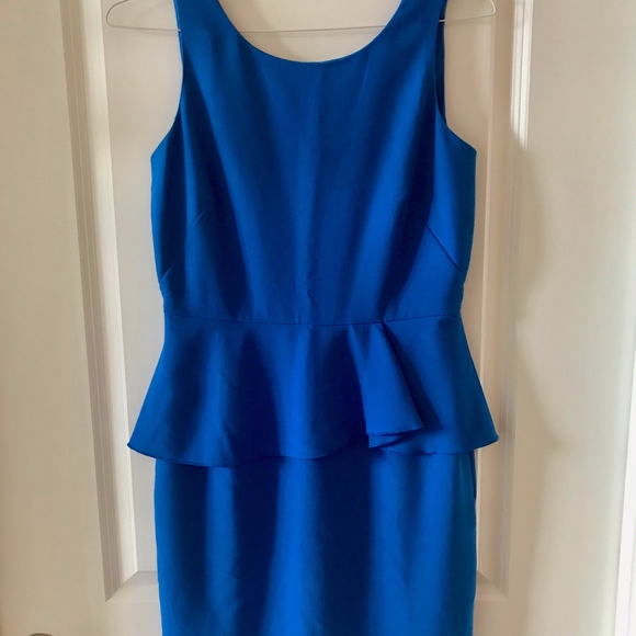 Ann Taylor Factory Sleeveless Peplum Dress - Picture 1 of 3